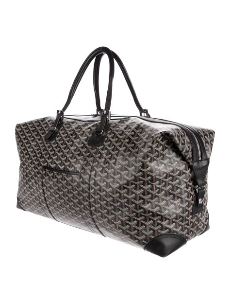 goyard boeing 55 retail price|Goyard Boeing Goyardine 55 Black in Canvas with Silver.